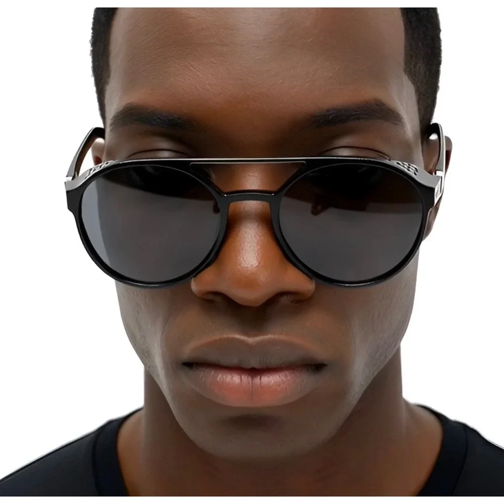 Fashion Sunglasses Aviator‎ Pilot Side Shield Men Luxury Driving Shades Lentes